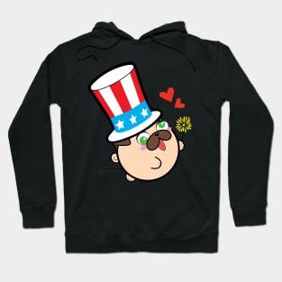 Fourth of July - Doopy the Dog Hoodie